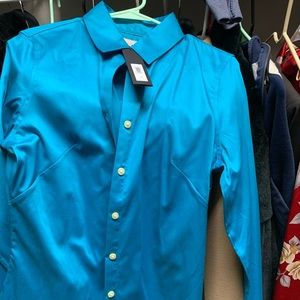 Sateen Button Up Shirt